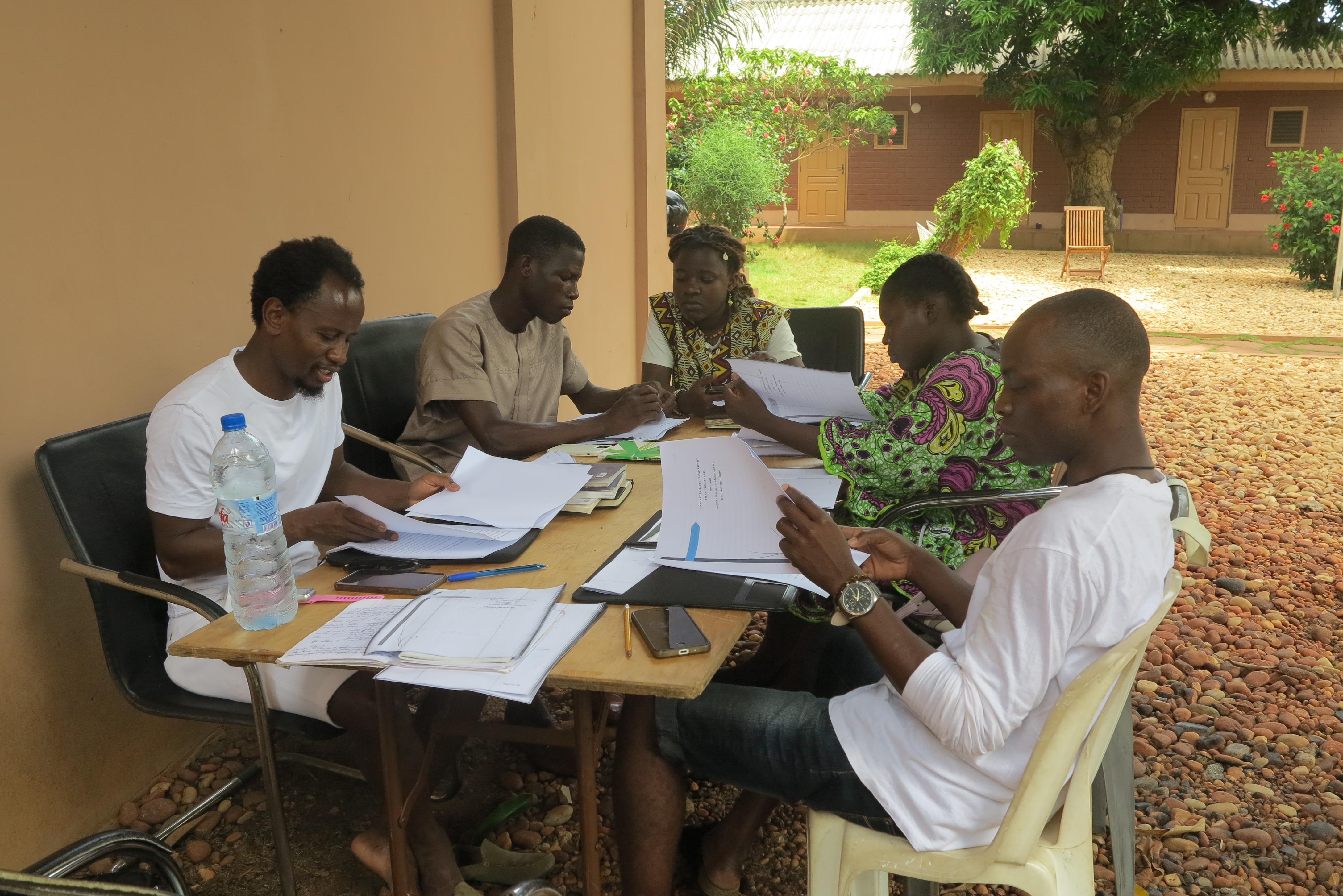 Convergence Plateau — chantier à Ouidah